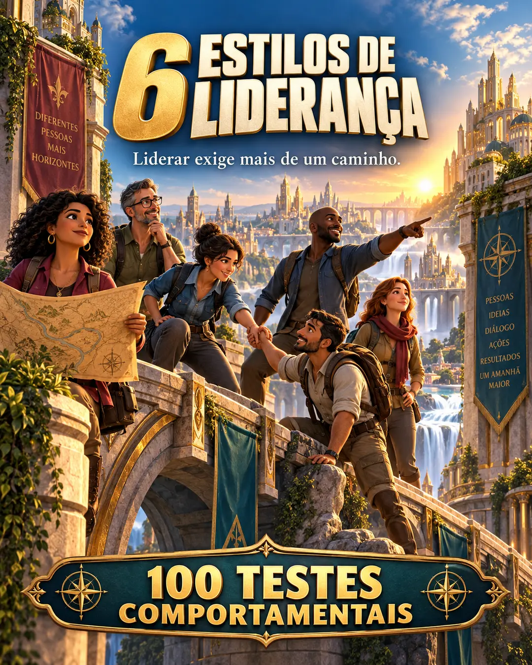 Seis estilos de liderança